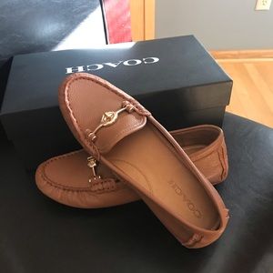 Coach Arlene Leather Loafers!!